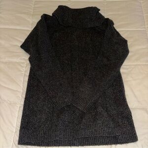 Cowl Neck Tunic Sweater